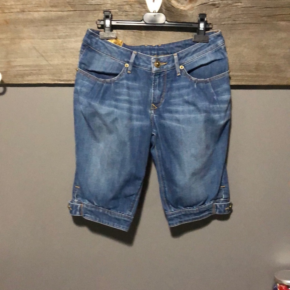 Y2K vintage J & Company Bermuda jean shorts